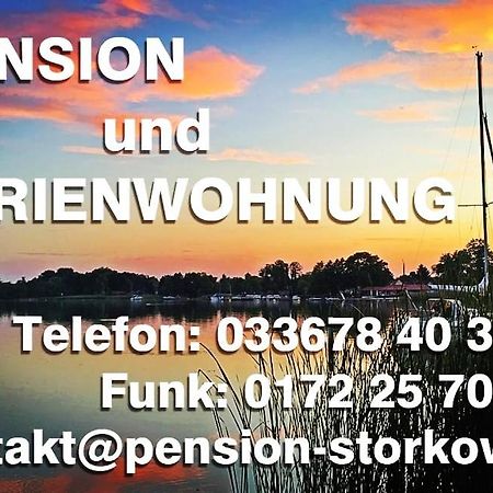 Pension Und Ferienwohnung Walther App. 2 Storkow  Exteriör bild