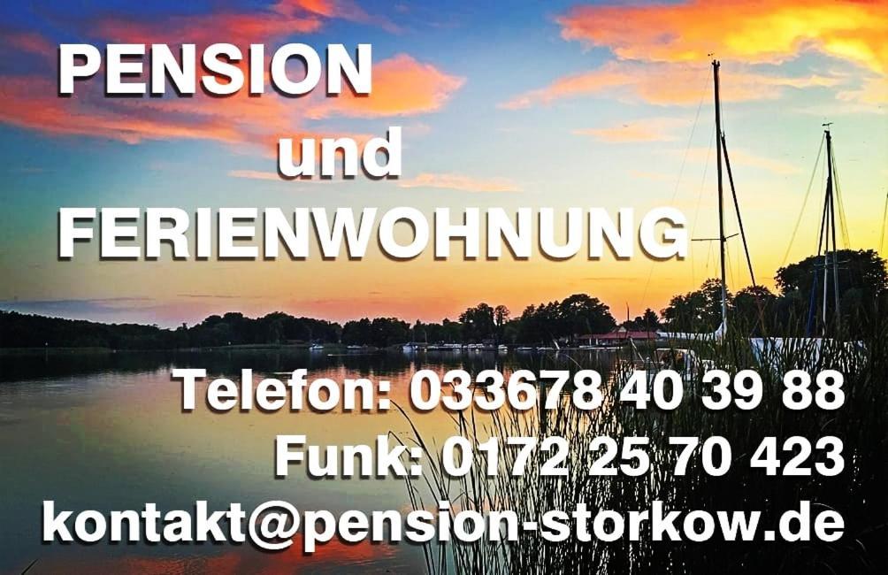Pension Und Ferienwohnung Walther App. 2 Storkow  Exteriör bild